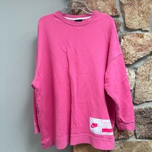 Nike Hot Pink Crewneck Sweatshirt